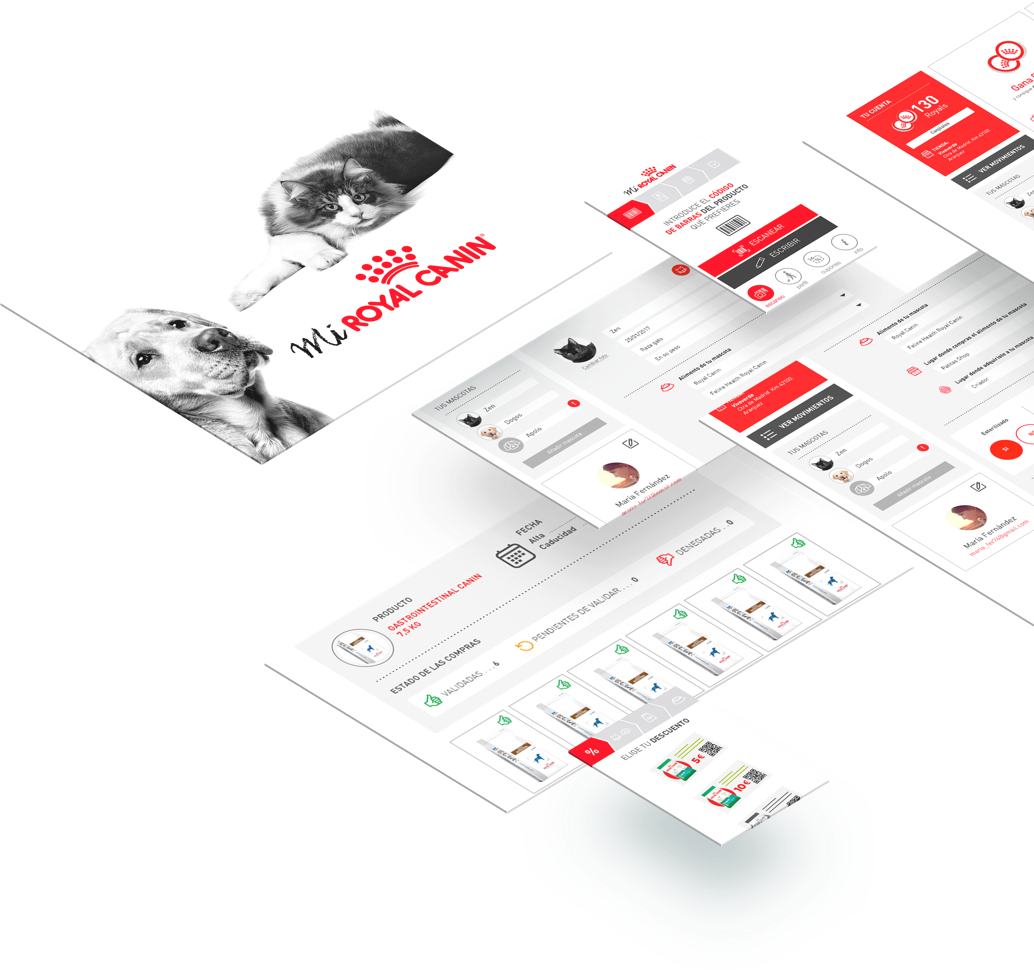 Diseño y gestión de los canales digitales corporativos y comerciales de Royal Canin en España y Portugal